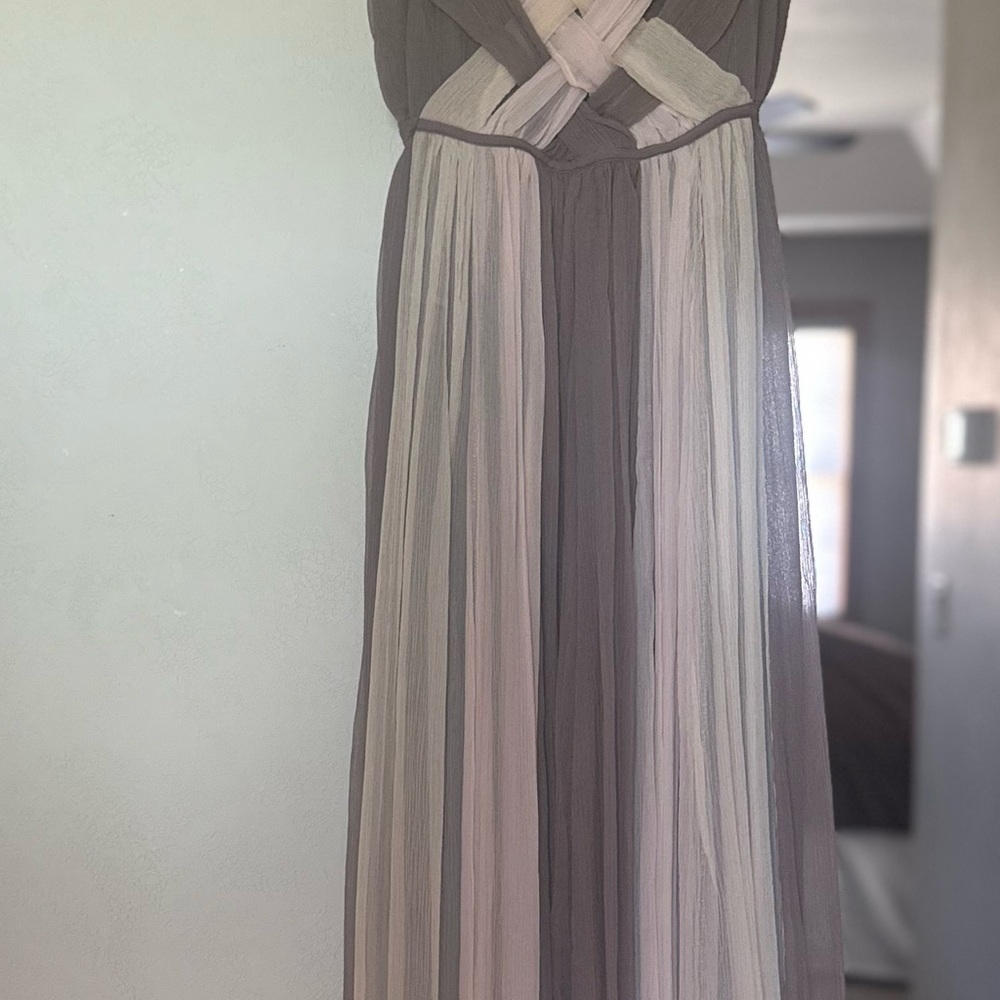 Delicate, Floaty Maternity Dress - image 2